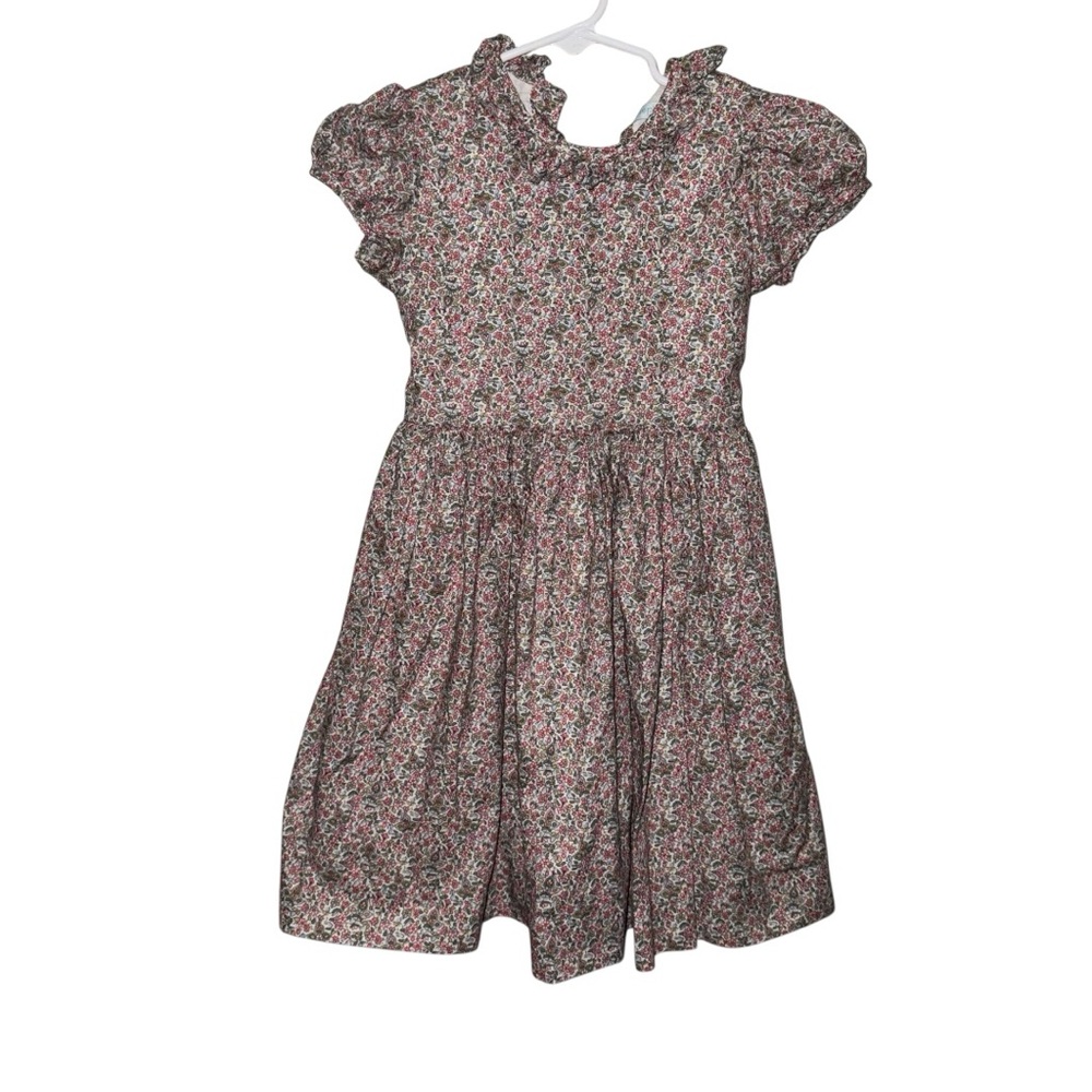 Elephantito Floral Ruffle Toddler Girl Dress